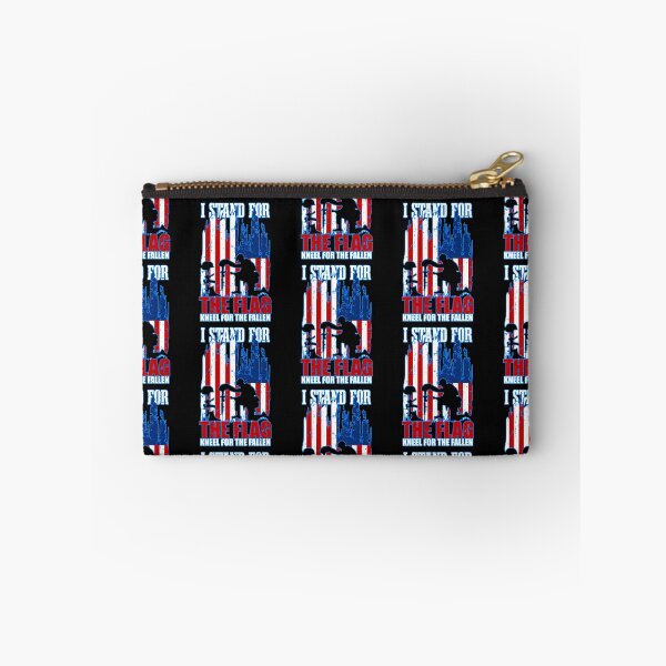 Item preview, I Stand For The Flag And Kneel For The Fallen designed and sold by WoodburyLake.