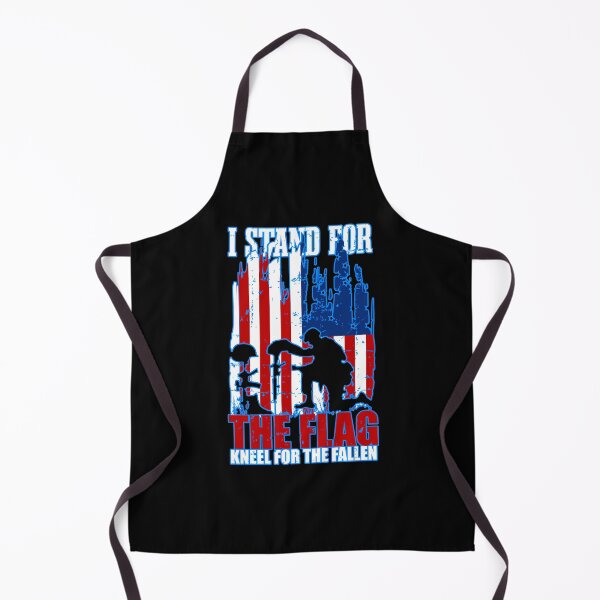 Item preview, I Stand For The Flag And Kneel For The Fallen designed and sold by WoodburyLake.