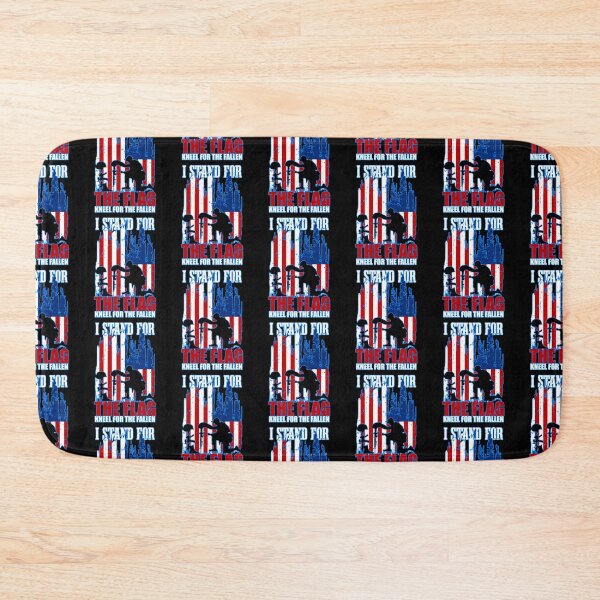 Item preview, I Stand For The Flag And Kneel For The Fallen designed and sold by WoodburyLake.