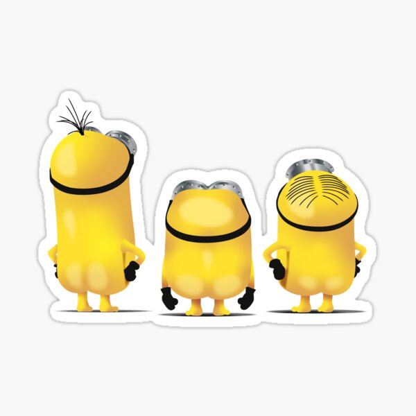 Free Happy Minion Sticker - Cool Minion PNG Stickers Download