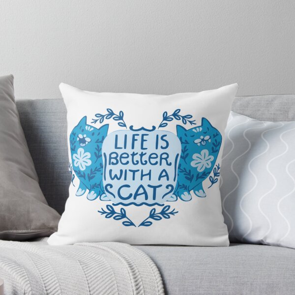 Item preview, Life is Better with a Cat designed and sold by StillWinter.