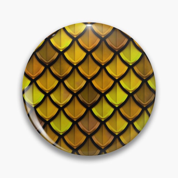 Item preview, Dragonscale - Topaz Yellow designed and sold by katymakesthings.