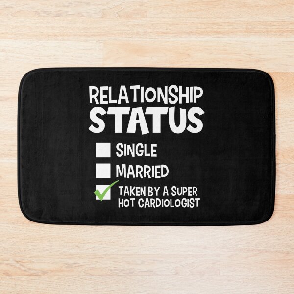 Item preview, Funny His and Her Gift Idea Cardiologist Relationship Status designed and sold by haselshirt.