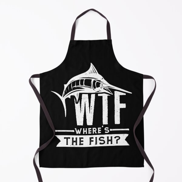 Item preview, Funny Fishing WTF Where's the Fish? designed and sold by wingstar.