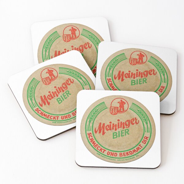 Item preview, East German Beer Coasters - Beer and Soda No11 designed and sold by Cult45one.