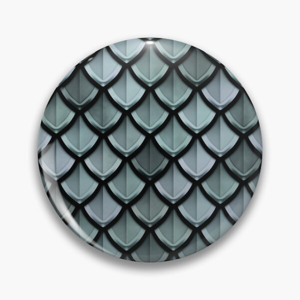 Item preview, Dragonscale - Pearl Grey designed and sold by katymakesthings.