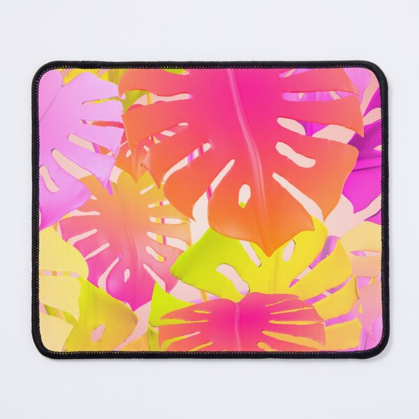 Item preview, Colorful Tropical Jungle Leaves Pattern Design, Colorful Monstera Leaves designed and sold by antevasinart.