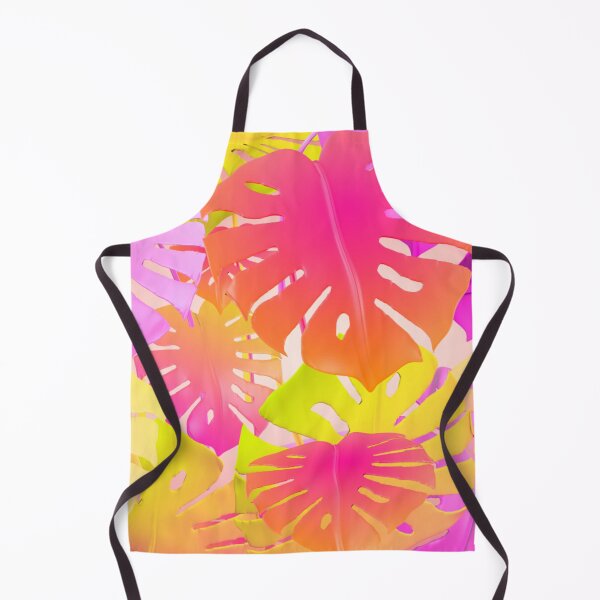 Item preview, Colorful Tropical Jungle Leaves Pattern Design, Colorful Monstera Leaves designed and sold by antevasinart.