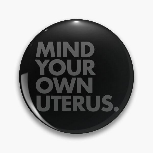 Item preview, Mind Your Own Uterus (Bold subtle gray) designed and sold by Thelittlelord.