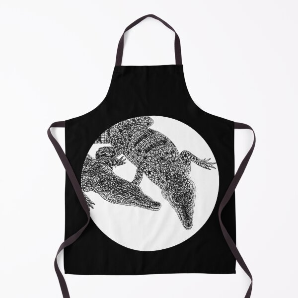 Item preview, Philippine crocodile illustration designed and sold by LorenDowding.