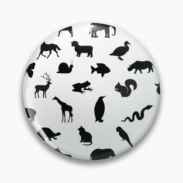 Item preview, Animal fair on black on white designed and sold by TerenceLacey.