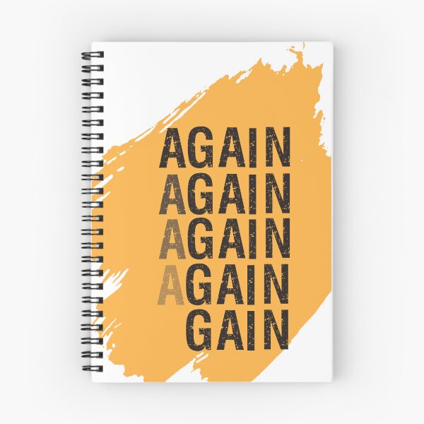 Item preview, Again-Gain | Motivation Quotes designed and sold by CadDesignerr.