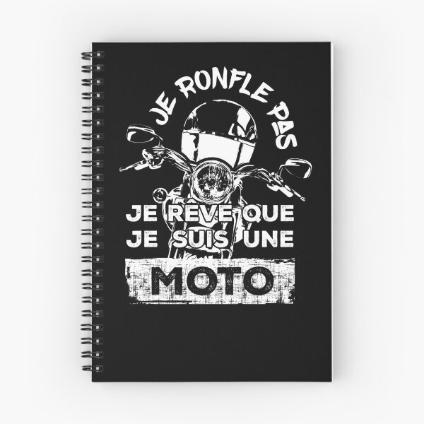 Item preview, Je ronfle pas, je rêve que je suis une moto - Blanc designed and sold by F440.