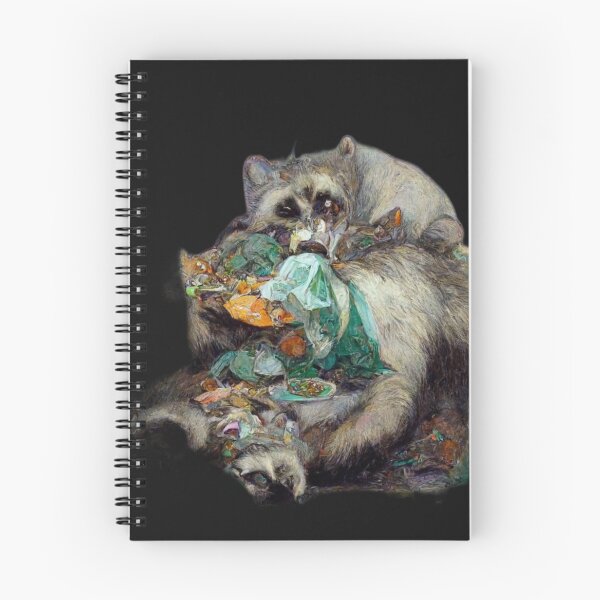 Item preview, Raccoon Eating Trash designed and sold by selfreference2.