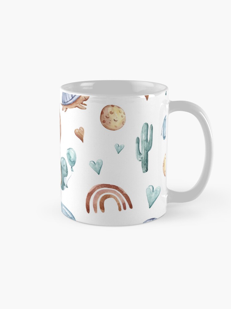 Handpainted store Elephant Coffee Mug