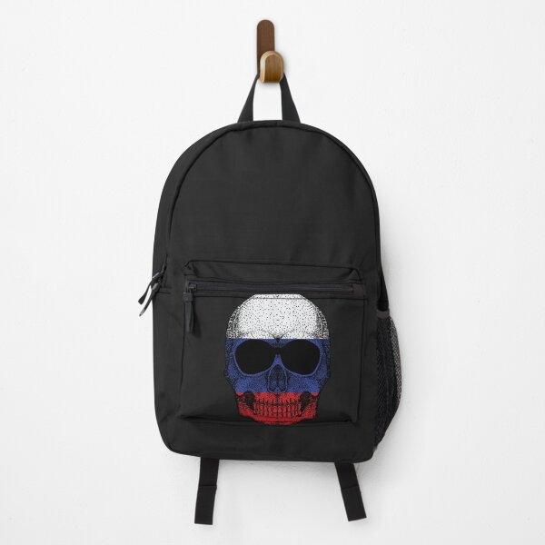 Item preview, Russia flag Skull designed and sold by pretty4u.