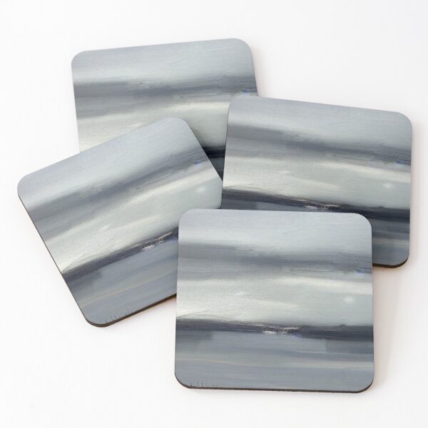 Item preview, Modern Art Simple Grey Abstract designed and sold by CattlettArt.