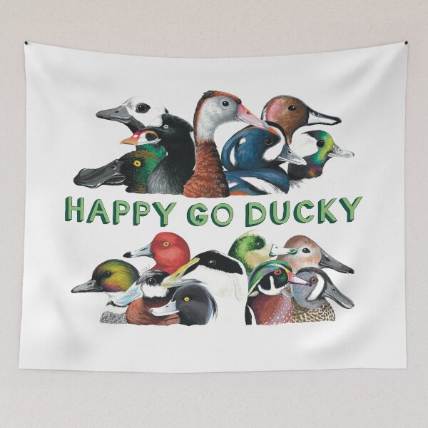Item preview, Happy Go Ducks designed and sold by LauraWolfArtist.