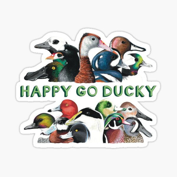 Duck Hunting,Flag,Quack Head,Duck Life,Hunter,Waterfowl,sticker,vinyl decal