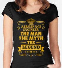 AEROSPACE ENGINEER Women's Fitted Scoop T-Shirt