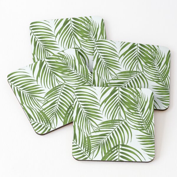 Item preview, Tropical Jungle Leaves Pattern Design designed and sold by antevasinart.