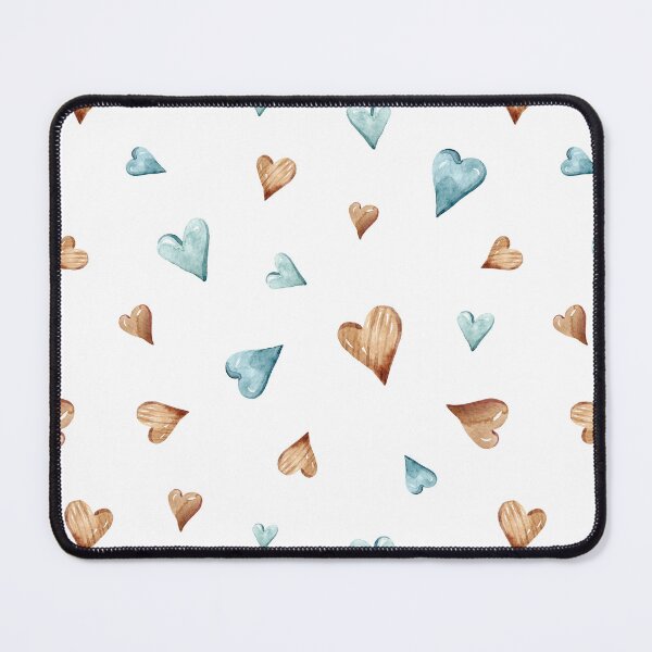 Item preview, Watercolor hand painted cute hearts illustration designed and sold by tiana-geo.