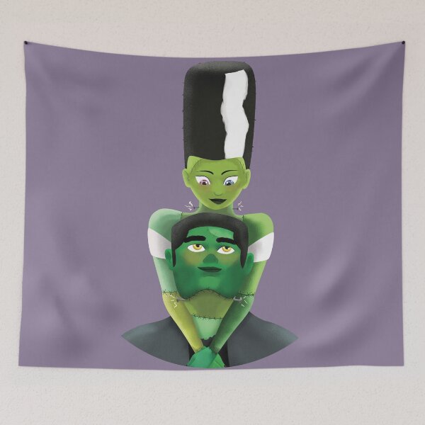 Item preview, The Monster and his Bride  designed and sold by Michelle Valenta.