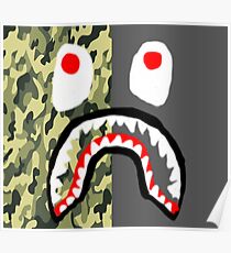 bape shark Poster