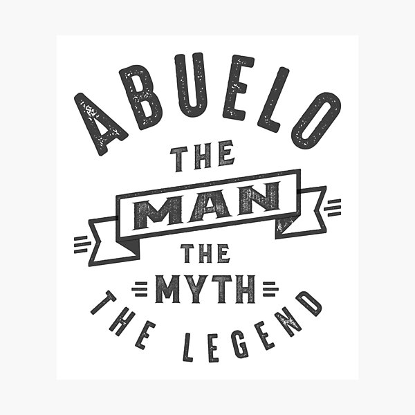 Item preview, Abuelo The Myth designed and sold by cidolopez.