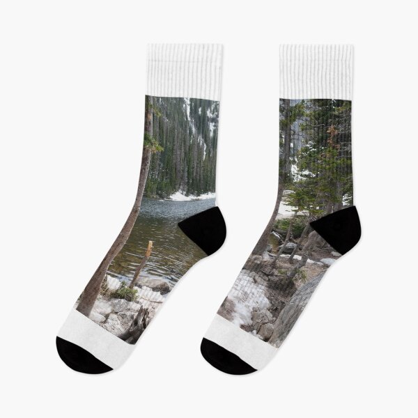 Item preview, Lake and Trees in Colorado designed and sold by Haley-Marshall.