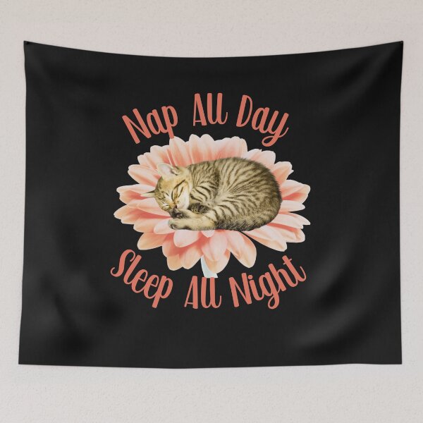 Item preview, Nap All Day Sleep All Night  designed and sold by HappyLifeCreate.