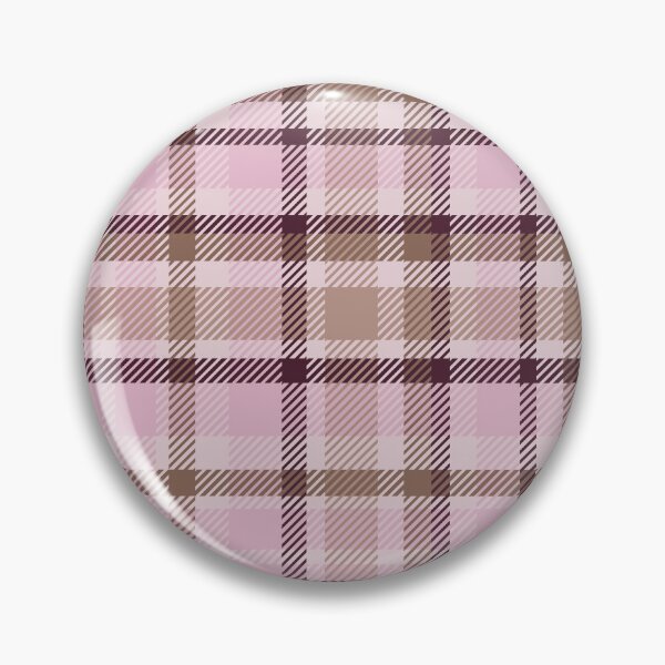 Item preview,  Plaid Brown and pink designed and sold by ChantalDesign.