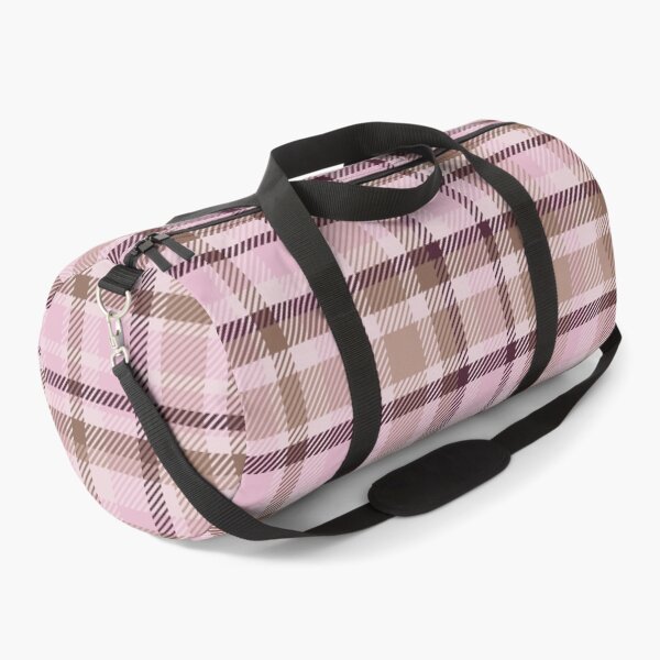 Item preview,  Plaid Brown and pink designed and sold by ChantalDesign.