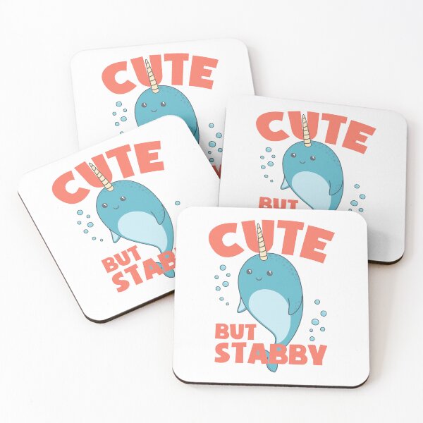 Item preview, Cute But Stabby - Funny Narwhal designed and sold by ttttee.
