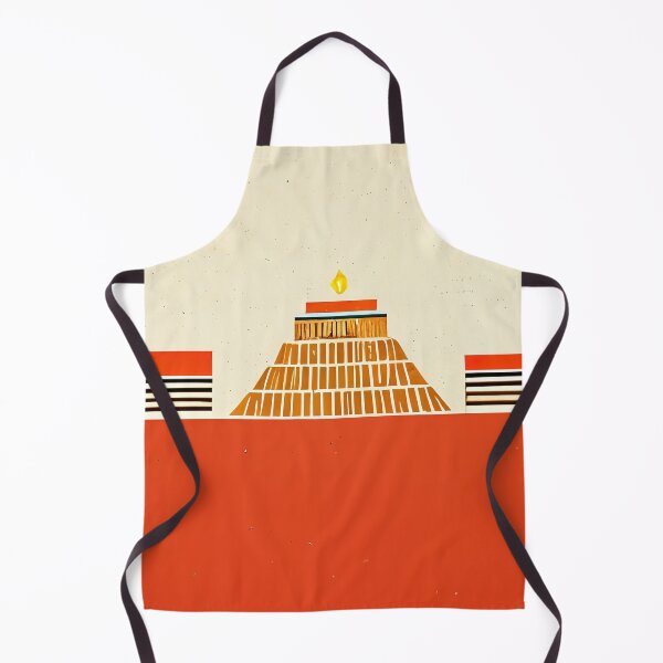 Item preview, Minimal Aztec Temple designed and sold by MoreMachine.