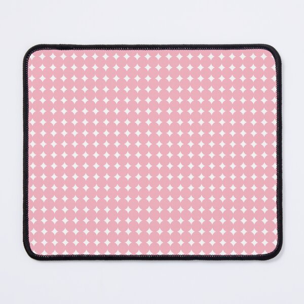 Item preview, Baby Pink Circles And White Diamonds  designed and sold by burbankdesigns.