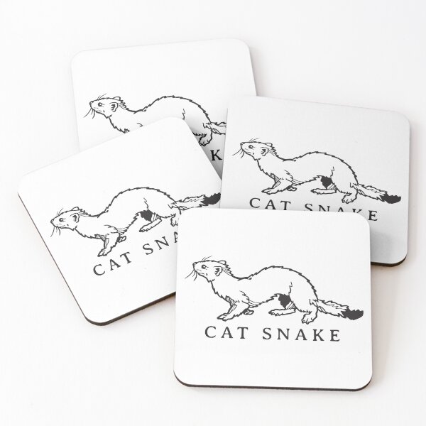 Item preview, Cat Snake Where is its litter box? designed and sold by ORNOL.
