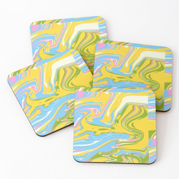 Item preview, Yellow and green color swirllllllll designed and sold by JustVibz.