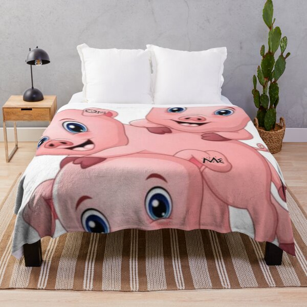 Item preview, Pig Pile On Me designed and sold by BellsPainting.
