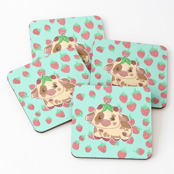 Item preview, Strawberry cow designed and sold by Dezainotopia .