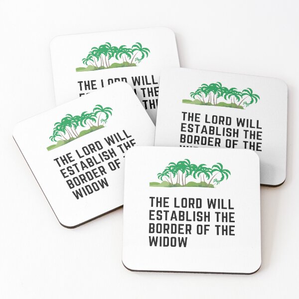 Item preview, The Lord will establish the border of the widow. designed and sold by Hinny8.