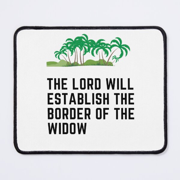 Item preview, The Lord will establish the border of the widow. designed and sold by Hinny8.