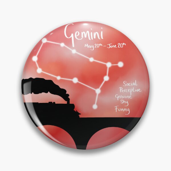 Item preview, Gemini Star Sign designed and sold by CasualTrashArt.