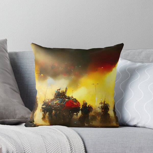Conquest Machina Throw Pillow