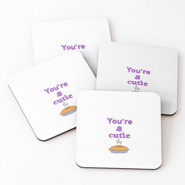 Item preview, You’re a cutie pie  designed and sold by angrystickergal.