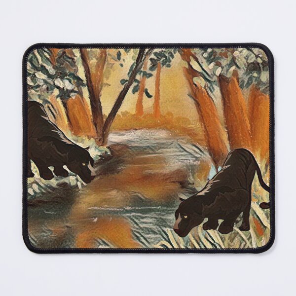Item preview, Painted Black Panthers designed and sold by HappyLifeCreate.