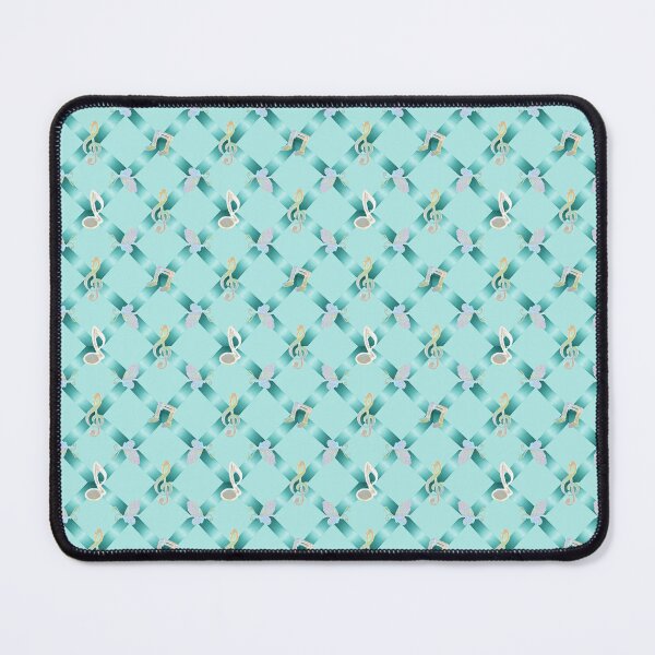 Item preview, Musical ribbons Aqua designed and sold by LanDiMonk.