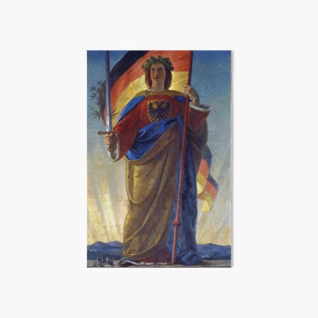 Artikel-Vorschau von Germania eine allegorische Figur mit Schwert und Flagge, designt und verkauft von Sapphire07.