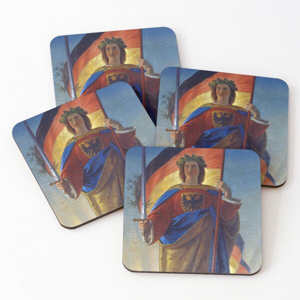Item preview, Germania an Allegorical Figure with Sword and Flag designed and sold by Sapphire07.