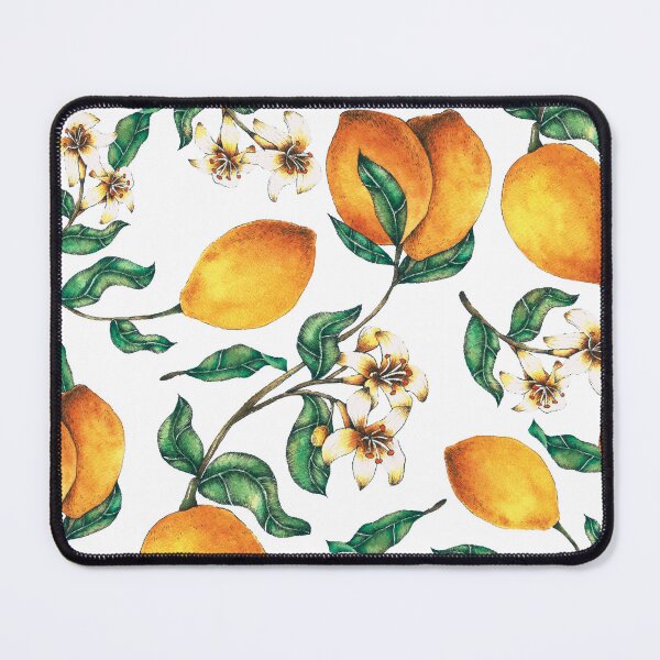 Item preview, Adorable Lemon Pattern Design, Lemon Blossom Tree, Lemon Tree in Bloom designed and sold by antevasinart.
